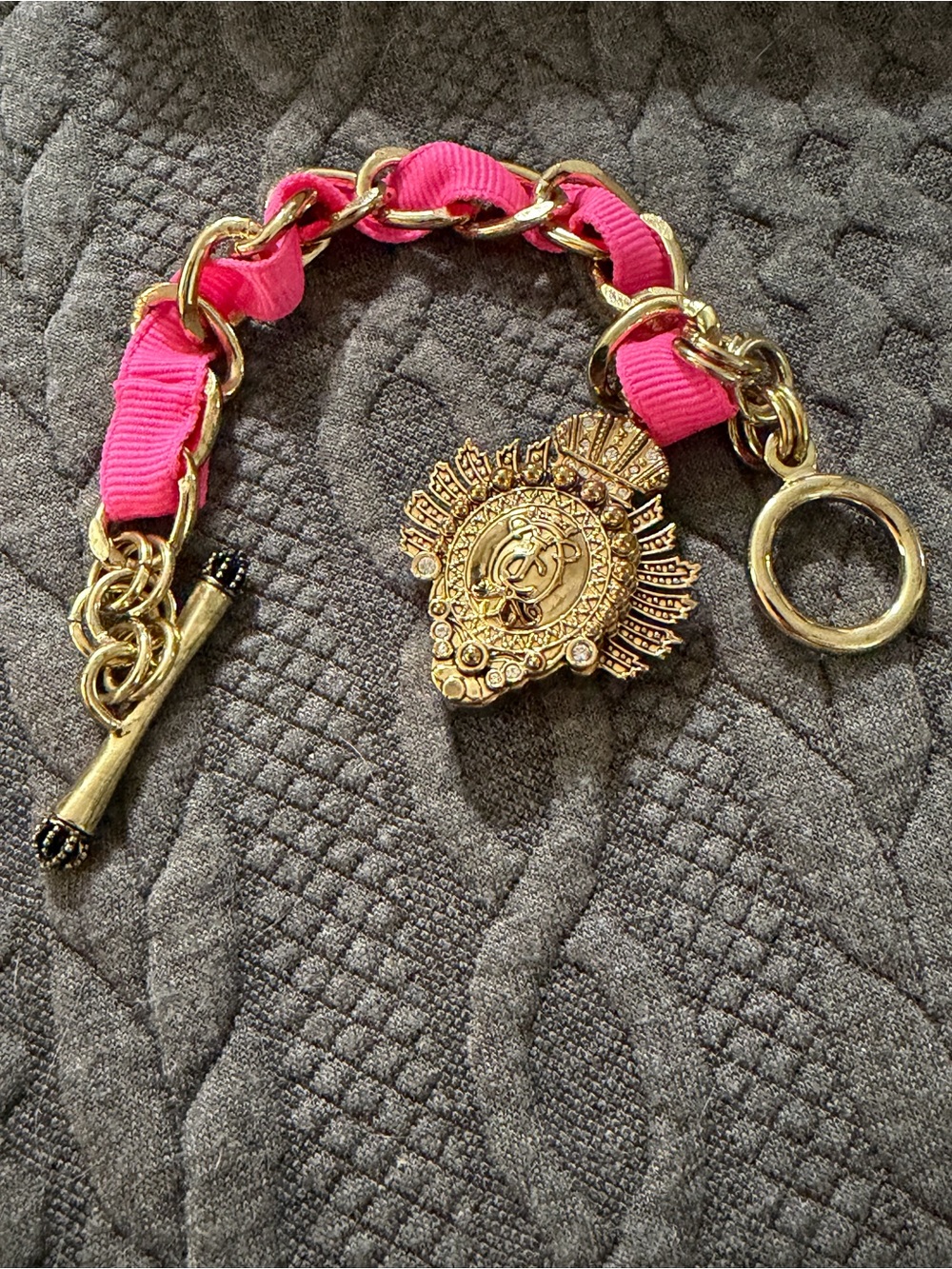 Vintage Juicy Couture Gold-Tone Bracelet